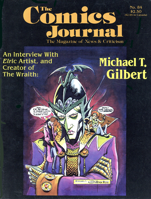 1983 <b><I> The Comics Journal</i></b> (<b>No. 84</b>)
